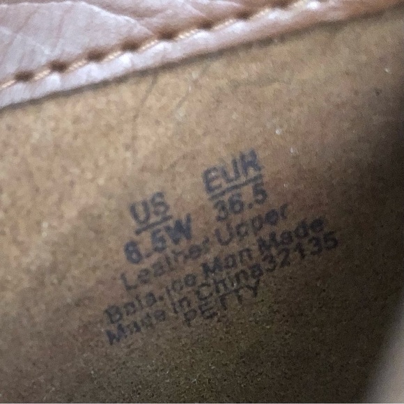 Sam Edelman Petty Cognac Booties 6.5 Wide - Picture 7 of 16